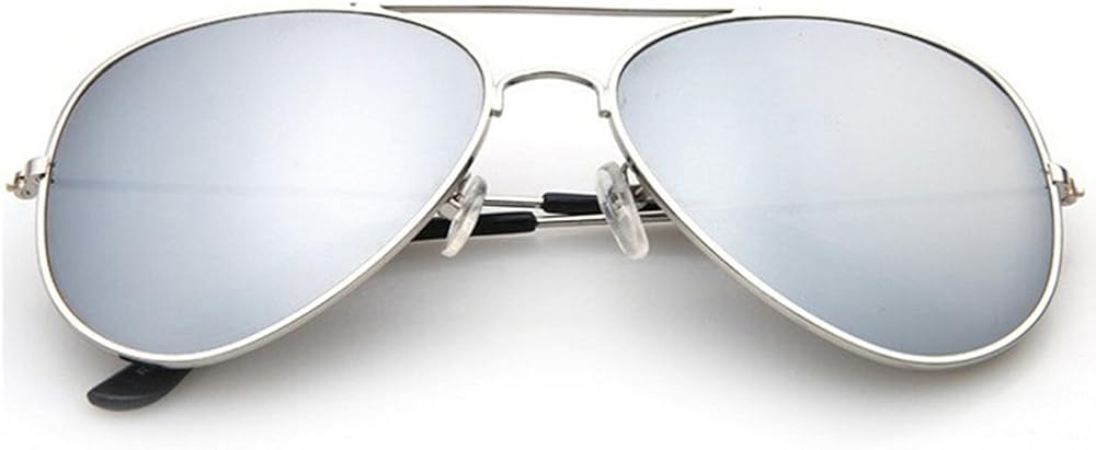 designer mirrored aviator sunglasses