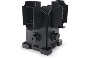 Ozco Building Products 51730 Ironwood 4x4 Twin Rail Saddle (1 per Pack)