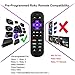 Universal Remote Control For Roku Player With 9 More Learning Keys to Control TV Soundbar Receiver All in One (Fit For Roku 1 2 3 4 Premier+ Express Ultra)【NOT FOR ROKU STICK & BUILT-IN ROKU TV】thumb 1