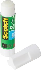 Scotch Permanent Glue Stick 8g Pack of 5 Paper Fabric Light Bond view 3