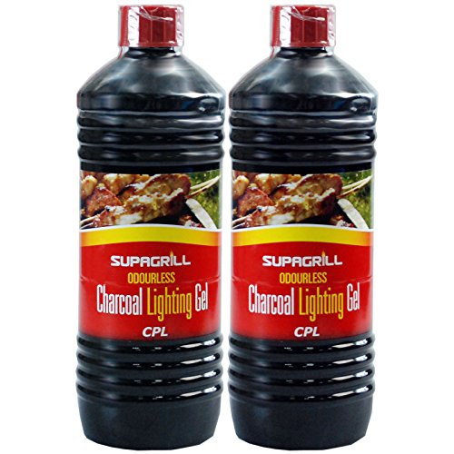 (2 Pack) 2 X Supagrill BBQ Lighter GEL Barbecue Lighting Odourless GEL