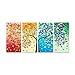 Awakingdemi 5D DIY Full Diamond Painting Colorful Tree Embroidery Paint Cross Stitch Craft for Wall Decoration Home Decor 35X18inch