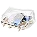 Jyouhin Clear Purse Crossbody Messenger Shoulder Bag for Women Chain Strap, NFL Stadium Approved (Clear)