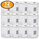 BETCKEY - 4" x 6" Blank Shipping Labels Compatible with Zebra & Rollo Label Printer(not for dymo 4XL),Premium Adhesive & Perforated[12 Rolls, 3000 Labels]