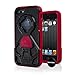 Rokform Rokshield iPhone 5/5s/SE Dual Layer Protective Case and Universal Magnetic Car Mount. Made in USA (Red/Black)