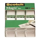 Scotch Magic Tape, 3/4 x 300 Inch, 3 Count (3105)