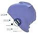 Momoday Bluetooth Music Soft Warm Beanie Hat Cap with Stereo Headphone Headset Speaker Wireless Mic Hands-free for Men Women Speaker Winter Outdoor Sport Best Gift (Blue)