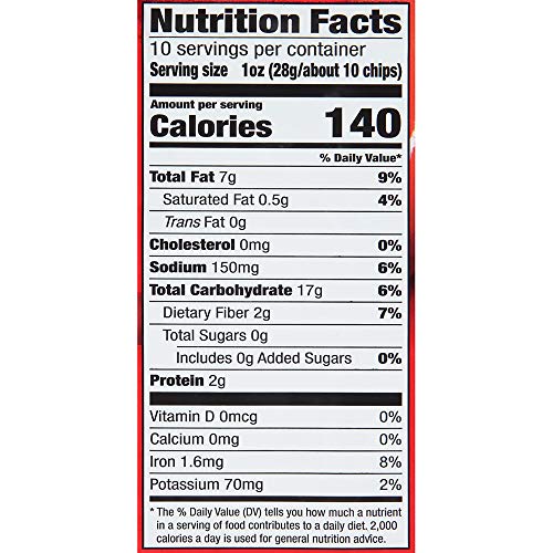 GARDEN OF EATIN’ RED HOT BLUES CORN TORTILLA CHIPS 10 OZ