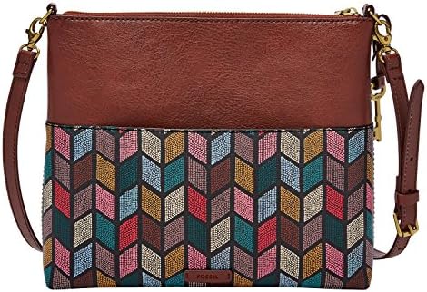 Fossil Fiona Large Crossbody Fall Multi 