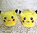 Pikachu Cotton Pp Slipper for Men and Women Yellow,size:5-7.5(us)