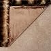 Best Home Fashion Chinchilla Faux Fur Throw Blanket - 58