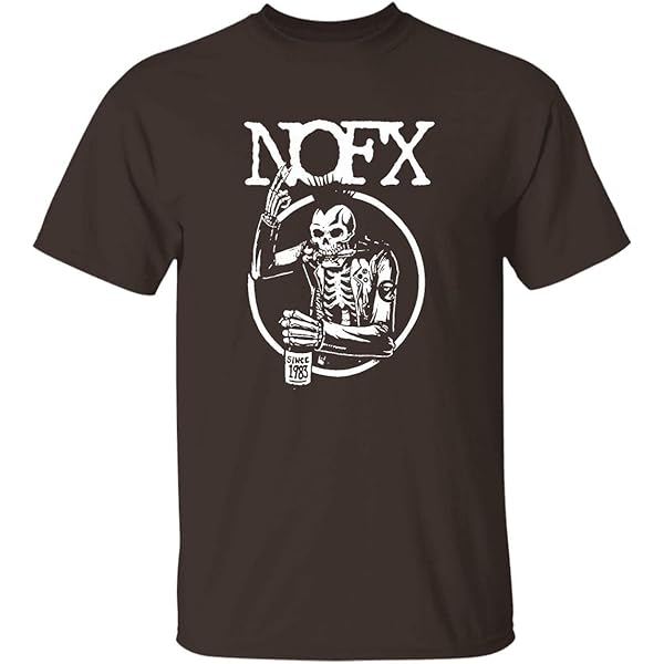 Amazon.com: NOFX Band Shirt, Vintage 90's NOFX Band Logo