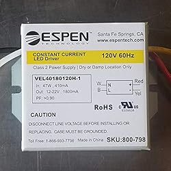 Espen LED Driver VEL40180120H-1 Constant
