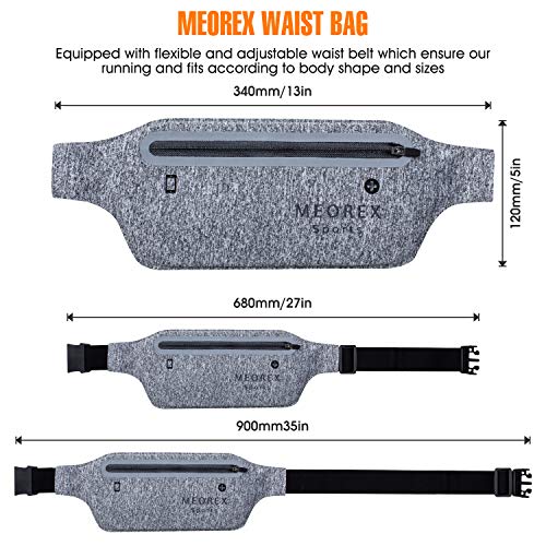 Bum tas voor vrouwen mannen, heuptas, lichtgewicht waterdichte loopriem voor telefoon met hoofdtelefoongat, verstelbare… - Image 6