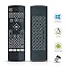Air Mouse Remote for Android TV Box, 2.4G MX3 Pro Mini Wireless Keyboard Mouse, IR Learning Remote Contols with Backlit, Air Fly Mouse Control for Nvidia Shield, Raspberry pi3 Smart TV HTPC PS3/4