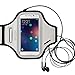 Galaxy S7 Armband, SPARIN Sports for Galaxy S7 / Galaxy S6 Edge / S6 / Galaxy S5, iPhone 6s / iPhone 6 with [ Water Resitant] [ Extra Extension Band ] [ 5.1 Inch] [Silver]