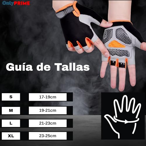 OnlyPRIME Gym Gloves Women and Men – Fitness Gloves for Weights and Weights, Non-Slip and Breathable for Gym Training