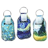 QIELIZI Empty Travel Size Bottle and Keychain