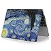 iCasso Macbook Air 13 Inch Case Rubber Coated Glossy Hard Shell Plastic Protective Cover For Apple Laptop Macbook Air 13 Inch Model A1369/A1466 (Starry Night)