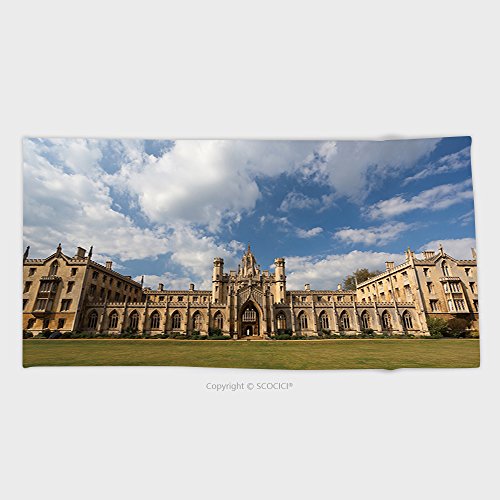 27.5W x 11.8L Inches Custom Cotton Microfiber Ultra Soft Hand Towel The New Court St John S College At Cambridge University Cambridge Uk 60361204