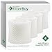 FilterBuy Replacement Humidifier Wick Filters Compatible with HWF64 Holmes, Sunbeam & Bionaire. Fit Units requiring Filter B. Pack of 4.