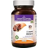 New Chapter Reishi Mushroom - LifeShield Reishi for Healthy Aging with + Organic Reishi Mushroom + Vegan + Non-GMO Ingredients - 60 ct