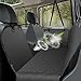 UPSKY Dog Car Seat Cover Luxury Pet Seat Cover with Mesh Window, Side Flap, 4 straps, 600D Heavy Duty Waterproof Scratch Proof Nonslip Pet Seat Cover Hammock for Cars SUVs and Trucks