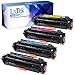 LxTek Compatible Toner Cartridge Replacement for HP 312X 312A (1 Black|1 Cyan|1 Magenta|1 Yellow) for CF380X CF381A CF383A CF382A for Color Laserjet Pro HP MFP M476dn M476nw M476dw Printer
