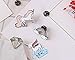 4 pack Enamel Brooch Pin Sets Cute Rainbow Diamond Unicorn Kids Pins for Backpacks