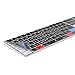 Adobe Lightroom Keyboard Covers Apple Magic Keyboard with Numeric Pad (Does not fit Previous USB Wired Mac Keyboard)
