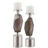 Ore - Candleholder (Set of 2)-17 Inches Tall and 4.5 Inches Wide