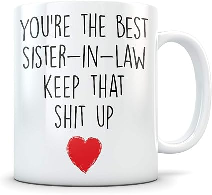 Amazon Co Jp 義理の姉妹ギフト 義理の姉妹用マグ 義理の姉妹用マグ 義理の姉妹用ギフトアイデア 義理の姉へのプレゼントに ホーム キッチン