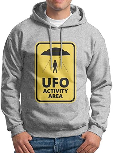 Shuiquwe UFO Activity Area Men's Sports Hoodies S Ash