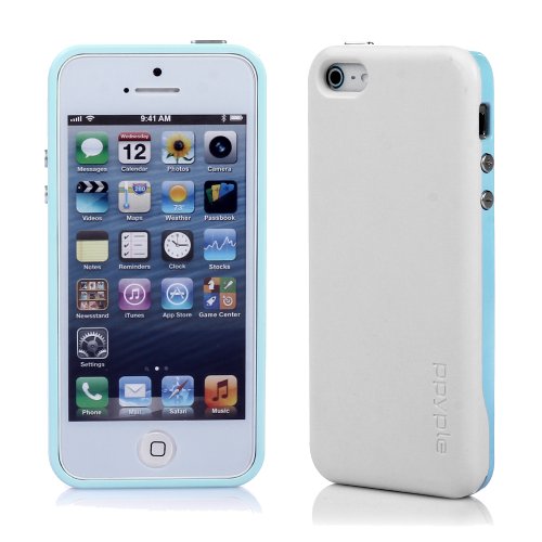 Ppyple Active Case For Apple Iphone 5s Iphone 5 Smart Shield With Signal Boost External Antenna Rf Card Slot Retail Package White Back Cover Light Blue Bumper Buy Online In Aruba