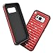 TILL S8 Case, Galaxy S8 Case for Girls Women, (TM) Studded Rhinestone Crystal Bling Shock Absorbing Hybrid Defender Rugged Slim Case Cover for Samsung Galaxy S8 S VIII 5.8 Inch 2017 [Red]