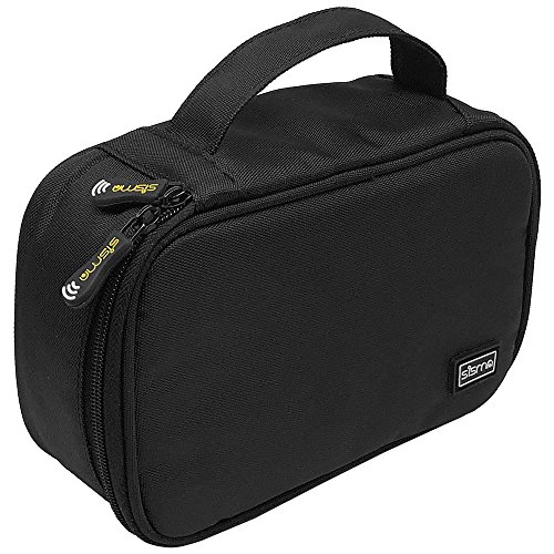sisma Universal Travel Case Electronics Organizer Carrying Bag for Small Electronics and Accessories, Black 1000D Fabrics SCB17092B-OB - Thumbnail 7