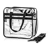 3 Lairds Large Heavy-Duty See-Through PVC Bag (12
