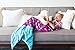 Sleepyheads Mermaid Tail Blanket Super Soft Fleece Sleeping Bag for Kids and Adults Blue and Purple with Blue Tail (SH5500-5005)
