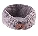 Josie & Connie Baby Boys Unisex Button Headband Knit Headwear,One Size