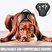 BARKBAY No Pull Dog Harness Front Clip Heavy Duty Reflective Easy Control Handle for Large Dog Walking(Black,M)