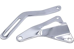 YUCHENSHLP Chrome Plated Alternator Bracket Kit For Small Block Ford 289 And 302 347,For 1965-1973 Mustang