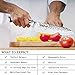 Kebley Chef Kitchen Knife Sharpener, 3 Stage Coated Wheel System, Stainless Steel for Straight