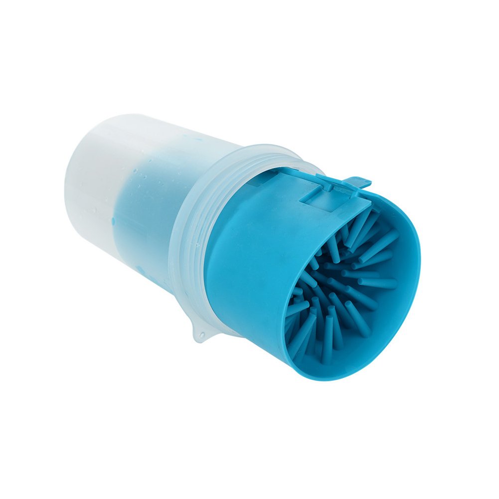 Tellunow Pet Foot Washer Cup Dog Cleaning Cup Foot Cup Antibacterial Soft Gentle Silicone Bristles Dog Paw Cleaner Pet Feet Washer for Dogs Cat Grooming (Big Size)