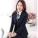 kilofly 4pc Women's Pre-tied Ruffled Bowtie Large Ribbon Neck Ties Value Pack