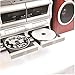 TechPlay ODCRK2110 BT,Karaoke,Turntable,W/Dual CD Player/Recorder,Dual Cassette Player/Recorder & Wireless Bluetooth Connection.AM/FM Alarm Clock,SD,USB,AUX and Headphone Ports (CD Recorder)thumb 1