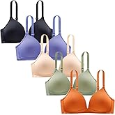 XiHSiHan Teen Girls Adjustable Training Bra Seamless Sports Bra Wireless Breathe Bra