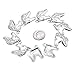 BestAmulets 20 Pieces Brave Horse Protection Powers Lucky Charms Findings for Jewelry Pendant Necklace Making 29x22mm