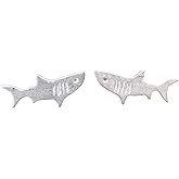 Shark Stud Earrings in Sterling Silver - Jamber Jewels