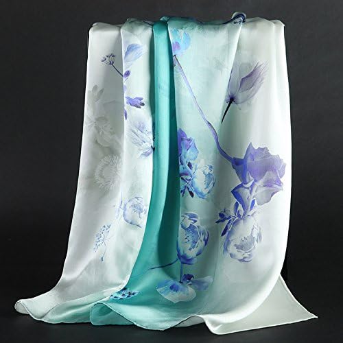 KYXXLD Pure silk towels, high-grade silk scarves, shawls dual-use