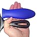 Crucible Cookware Silicone Hot Handle Holders (Large, Blue)